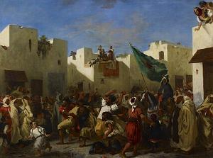EUGENE DELACROIX-1837 LES FANATIQUES DE TANGER